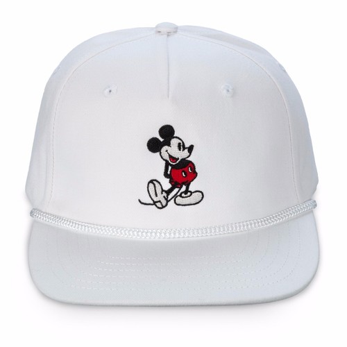SEALED NWT Disney Parks Mickey Mouse White Baseball Cap for Adults - Picture 1 of 4