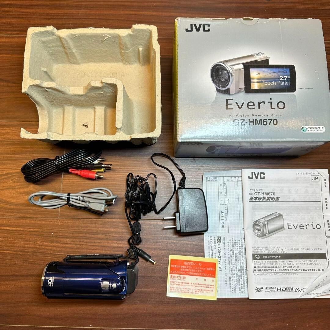 きゅなんさま専用　 Victor・JVC GZ-HM670-N きゅなんさま専用 Victor・JVC GZ-HM670-N NearMint ]Victor JVC