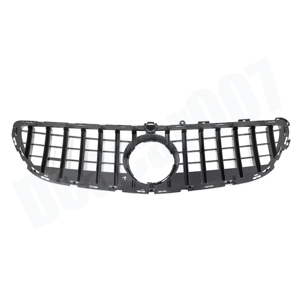 New Front Grille Grill GT Style Black For Mercedes Benz CLS63 AMG S 2015-2017 — 第 2/4 张图片