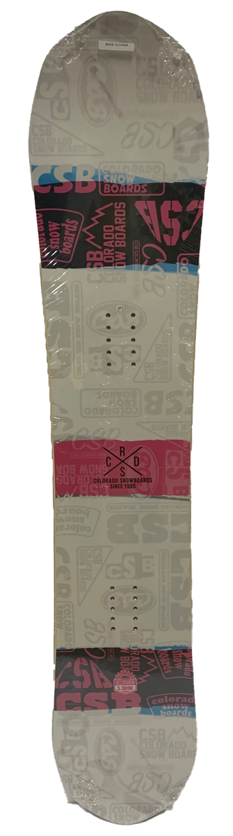 COLORADO SNOWBOARDS CSB (PINK) 139CM SNOWBOARD + ALTITUDE COLORADO SNOWBOARDS CSB (PINK) 139CM SNOWBOARD + ALTITUDE