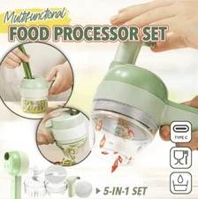 NEW MULTIFUNCTIONAL ELECTRIC VEGETABLE CUTTER SLICER, MIXER, FOOD SLICER