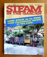 Steam In The Garden Model Railway Magazine Vol 9 No 48 Nov-Dec 1998