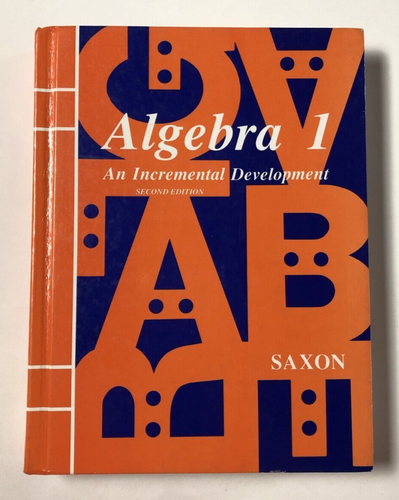 Saxon Math Algebra 1 Student Textbook Text 2nd Edition