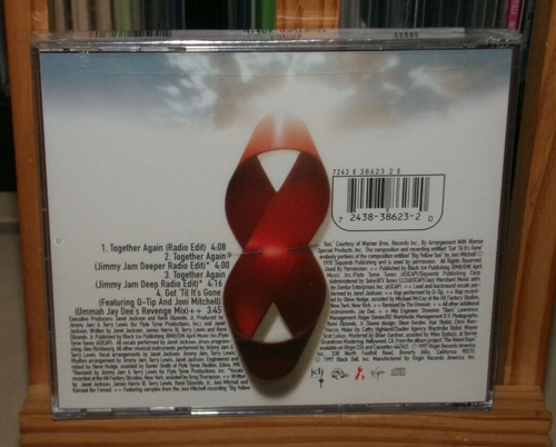 JANET JACKSON TOGETHER AGAIN NEW MAXI-CD SINGL GOT TIL IT'S GONE THE VELVET ROPE - Picture 2 of 3