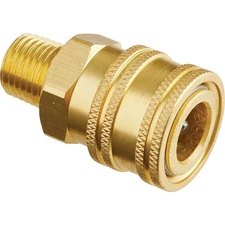 Forney 1/4 In. Male Quick Coupler Pressure Washer Socket 75126 Forney 75126