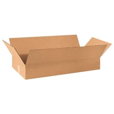 GRAINGER APPROVED 55VJ21 PK 25 Shipping Box,30x12x4 in 55VJ21