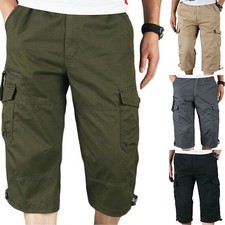 Sommer Herren Capri Shorts Combat Bermudas Ca...