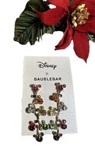 NEW Disney BaubleBar Earrings Mickey Mouse Christmas Lights Dangle Earrings