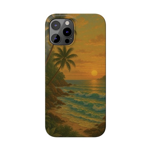Tropical Sunset Phone Case for All iPhone Models - 第 59/82 張圖片