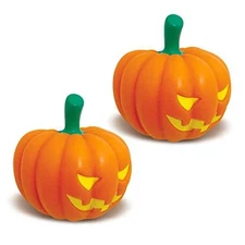 2 Pack Plug in LED Night Light with Cute Pumpkin Dusk to Dawn Sensor Kids 