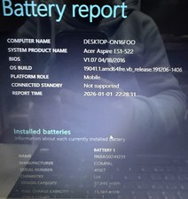 TECHTEK Batteria 40mAh compatibile con [Acer] per 5920, per