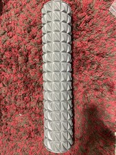 24 " Gray Foam Roller Deep Tissue Massage - Muscle Recovery Circulation
