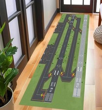 Airport Runway Rug Aviation Track Design Living Room Bedroom Carpet Floor Mat