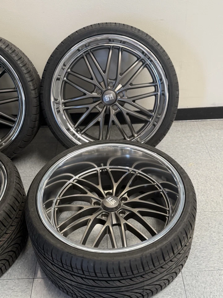 Neumáticos 22x9 22x10,5 US MAGS U139 SANTA CRUZ 5x127 C-10 OBS CAPRICE C1500 CHEVY GM Foto 3 de 4