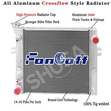 3 Row Aluminum Radiator for Hyster Yale Forklift S25-35XM H25-35SM 8508901