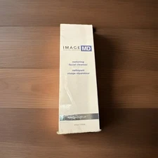 (1) I IMAGE Skincare MD Restoring Facial CLEANSER 4oz (118ml) New In BOX