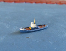 Hammonia Metall Modell 1 : 1250 Hafenschlepper blauer Rumpf