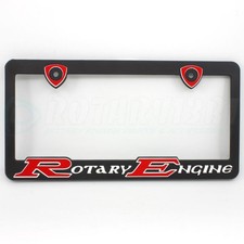 Red Rotary Engine License Plate Frame Mazda Rx7 12a 13b Turbo Rx2 Rx3 Rx4 Red Rotary Engine License Plate Frame Mazda Rx7 12a 13b Turbo Rx2 Rx3 Rx4