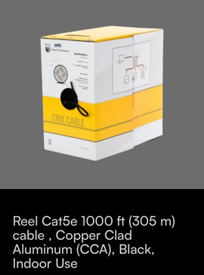 Cat5 Reel 1000ft
