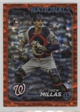 2024 Topps Series 2 Orange Foil 71/299 Drew Millas #530 0b3