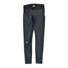 Under Armour Black Skinny Leggings Women's Small Polyester Gym Geometric