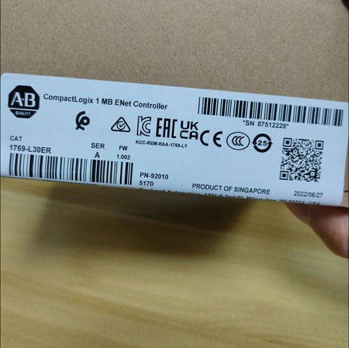 1769-L30ER NEW NEW PLC 1769 L30ER CompactLogix 1 MB ENet Controller US - Picture 6 of 9