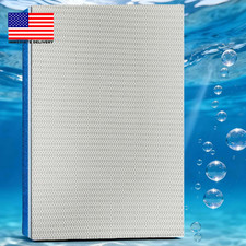 8-Layer Aquarium Filter Media Sponge Pad, Trim-To-Fit Foam Filter Floss for Fish