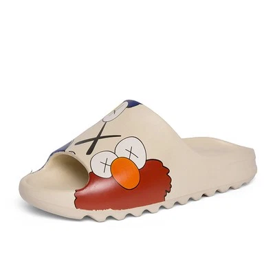 Women Summer Slippers Non-slip House Sandals Soft Sole Slide Men Bathroom Shoes