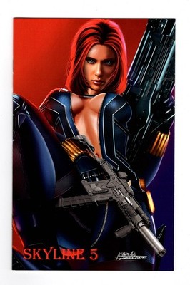 Skyline #5 Fernando Rocha Black Widow Cosplay Nice Trade Dress Variant (NM)