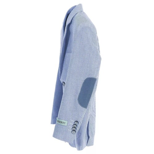 Gioberti Boy's Seersucker Blazer Jacket, Blue, Size 8 - Picture 3 of 3