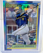2025 Topps Update Series 1990 Topps Baseball Jackson Chourio U90-8 Brewers MLB