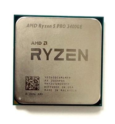 AMD Ryzen 5 PRO 3400GE 3.30GHz Socket AM4 Desktop CPU Processor YD340BC6M4MFH
