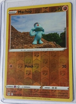    2022 Pokemon Prismatic HOLO MACHOP MINT or Better! Gradable!    