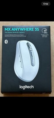 Logitech MX Anywhere 3S Compact Wireless Bluetooth Optical Mouse, White