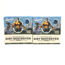 (2 PACK) Dr. Squatch Men's Natural Soap - Dirt Destroyer, 5 oz