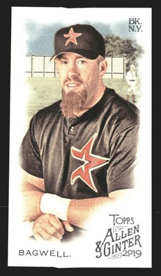 Jeff Bagwell 2019 Topps Allen & Ginter #31 Mini Houston Astros