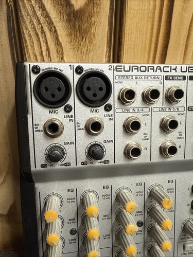 Behringer EURORACK UB802 - 8 entradas 2 buses mezclador compacto - funciona sin fuente de alimentación - Imagen 3 de 10