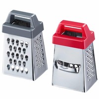 Westmark 2 Mini-Reiben Set KüChenreibe Edelstahl Fein Grob 116922E3 Haushalt