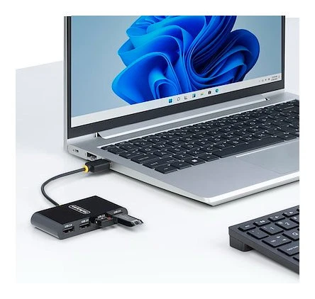 Startech.Com Hub USB 2.0 Black 4 porte ST4200MINI2 USB HUB - Immagine 4 di 4