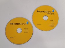 ROSETTA STONE French Level 1 CD Language CD Application CD - Discs Only