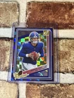 Jaxson Dart RARE ROOKIE RC CHECKER REFRACTOR INVESTMENT CARD GIANTS