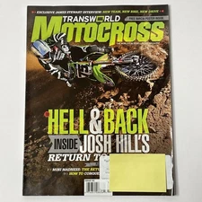 Transworld Motocross Magazine February 2012 w/Poster Josh Hill Deft CRF150R