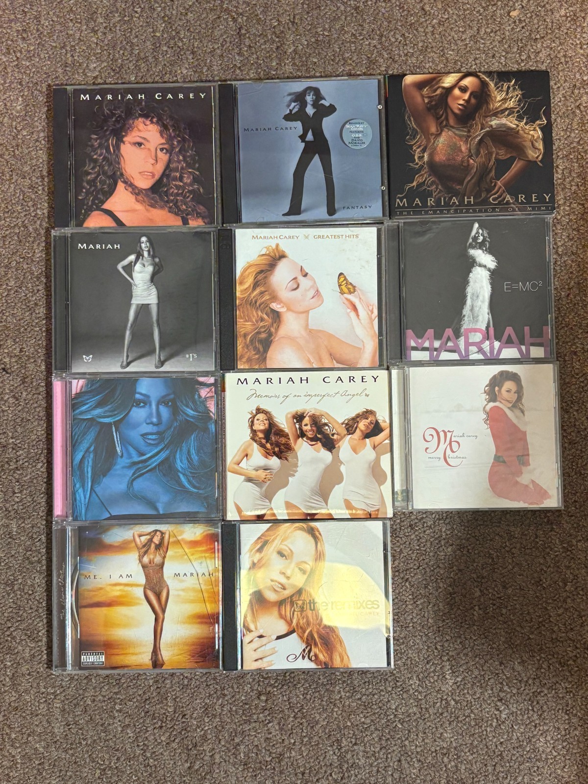 Mariah Carey - 11 CD Collection - Greatest Hits - Christmas - Remixes - Fantasy