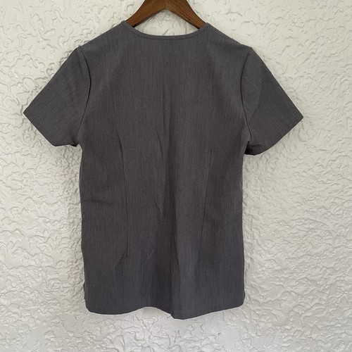 Figs Technical Collection Catarina Scrub Top Women's XS Gray - Picture 4 of 5