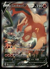 CHARIZARD V 154/172 ULTRA RARE BRILLIANT STARS POKEMON HOLO NM