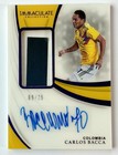 2018-19 Panini Immaculate Sapphire Auto #/25 Carlos Bacca Colombia ð¨ð´