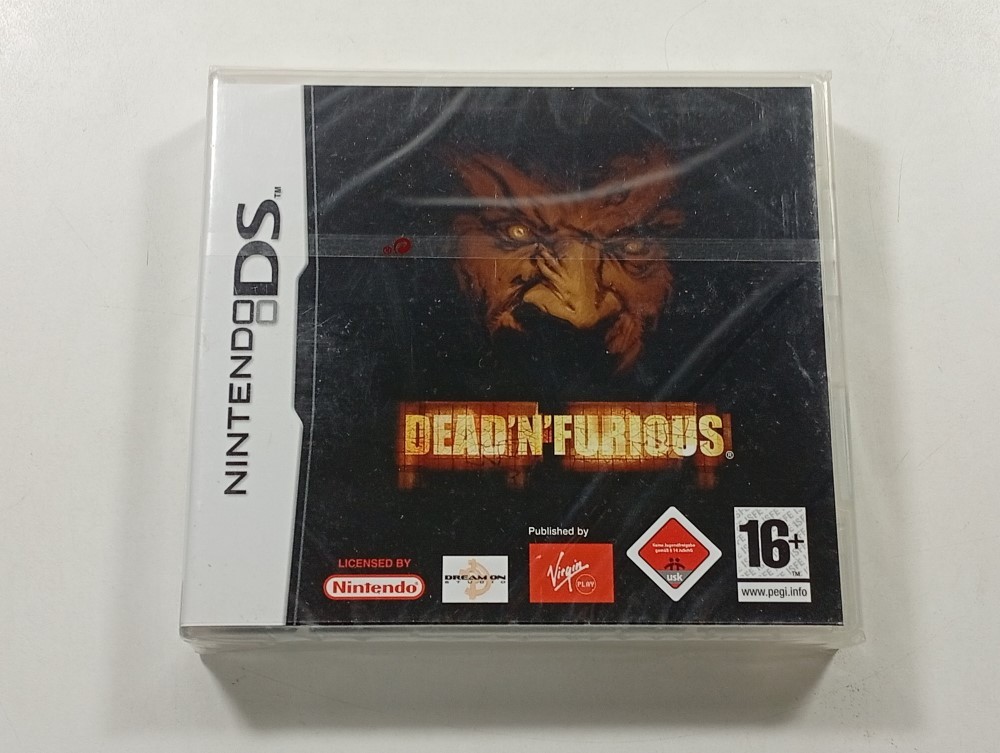 Dead'n'Furious Nintendo DS pour collectionneur de jeux sous blister