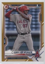 2021 Bowman Prospects Gold Border 38/50 Trent Deveaux #BP-94 10ou