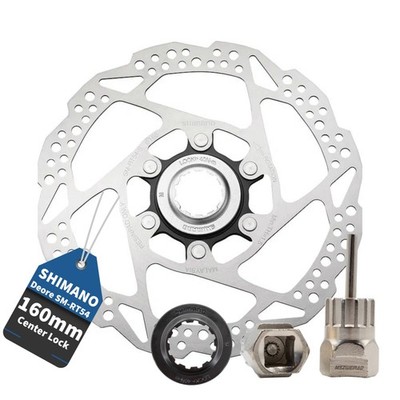 Shimano Bremsscheibe Deore SM-RT54 160 |180mm mit Werkstatttool Fahrrad Bremse