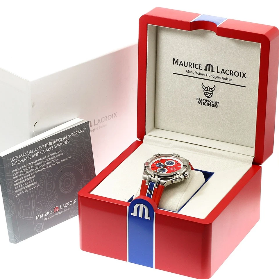 Maurice Lacroix Aikon Vikings Edición Especial AI1018-SS001-530-6 QZ Para hombres_919544 Foto 2 de 4